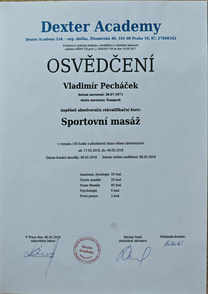 Certifikát 2